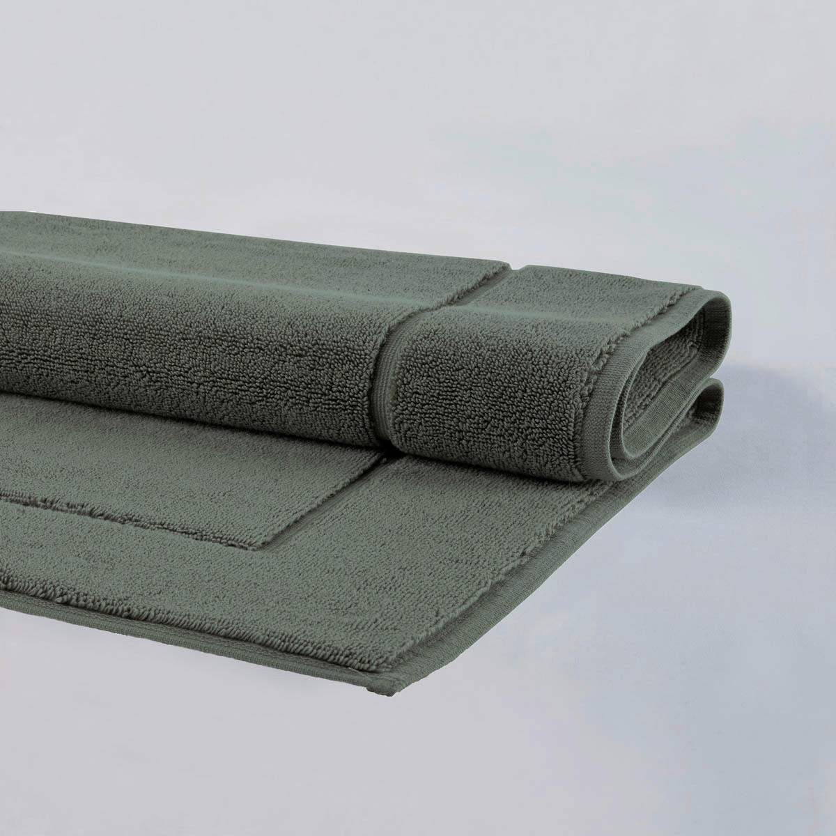 BADTEPPICH Waldgrün 60/60 cm  - Waldgrün, Basics, Kunststoff/Textil (60/60cm) - Aquanova