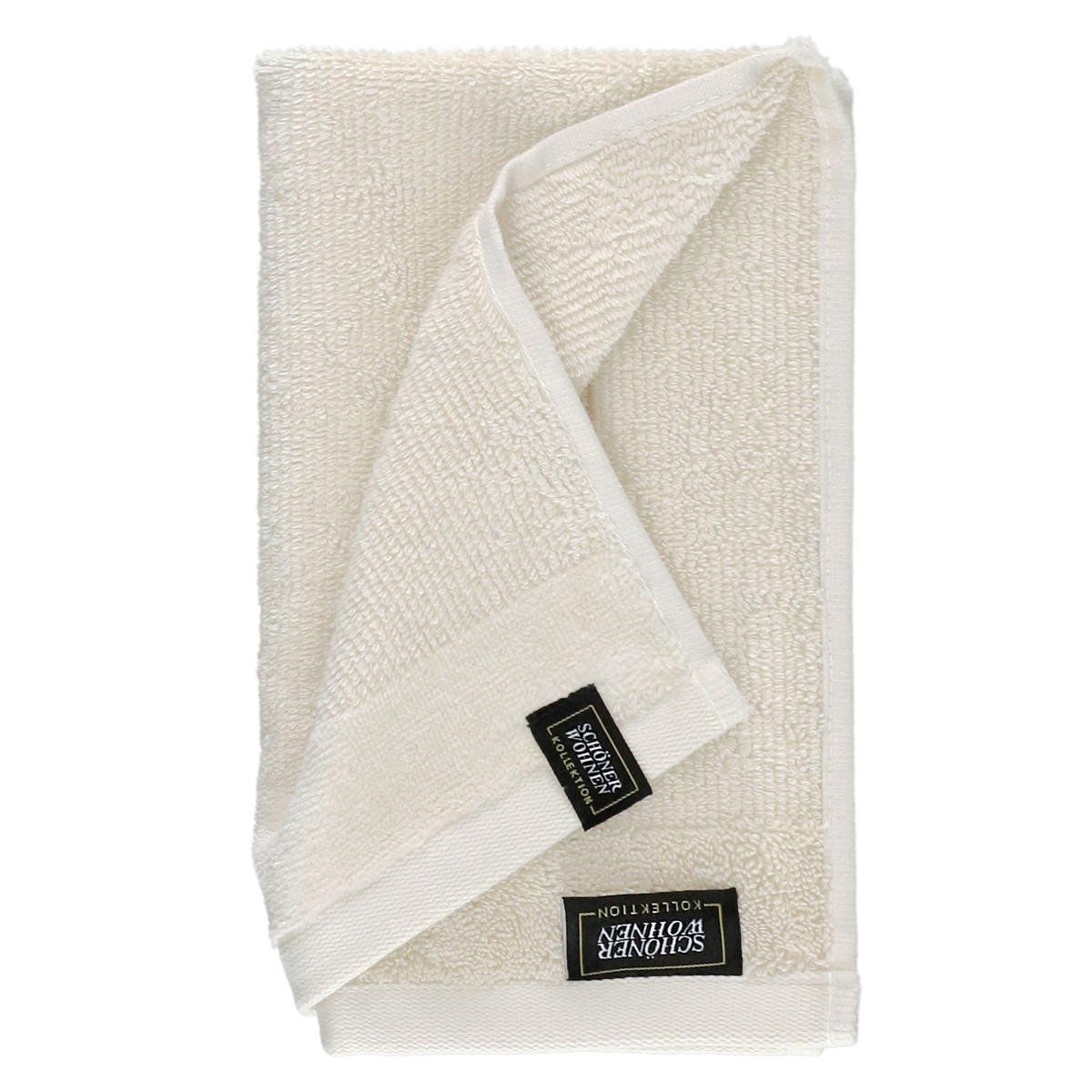 FROTTIERSET SW-Sense Creme, Gelb, Weiß 5-teilig  - Gelb/Creme, Basics, Textil (70x140/50x100cm) - Schöner Wohnen