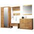 GARDEROBENBANK Buchefarben - Buchefarben, Design, Holz/Metall (80/42/40cm) - Carryhome