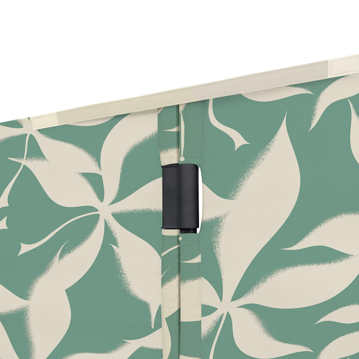 SONNENSCHIRM ca. 180x130 cm  - Beige/Schwarz, Basics, Textil/Metall (180/130cm) - Doppler