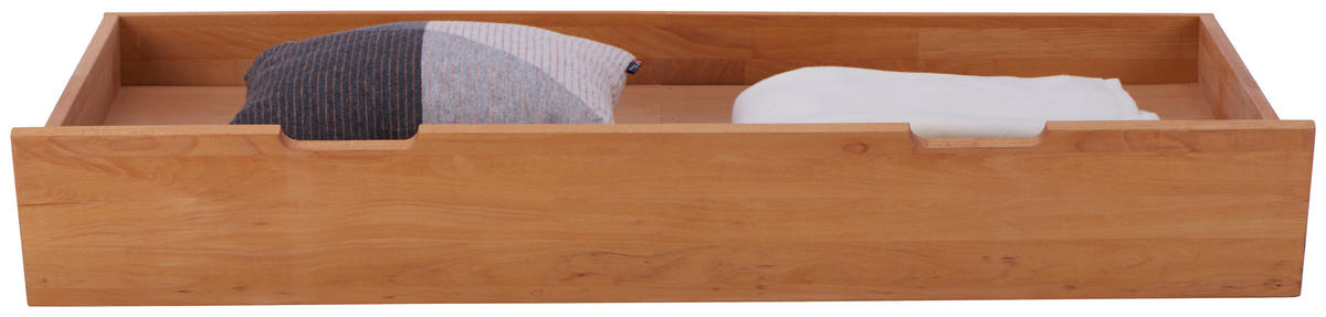 POSTEĽNÁ ZÁSUVKA, 145/23,5/77 cm, buk - farba buka, Lifestyle, drevo (145/23,5/77cm) - Linea Natura