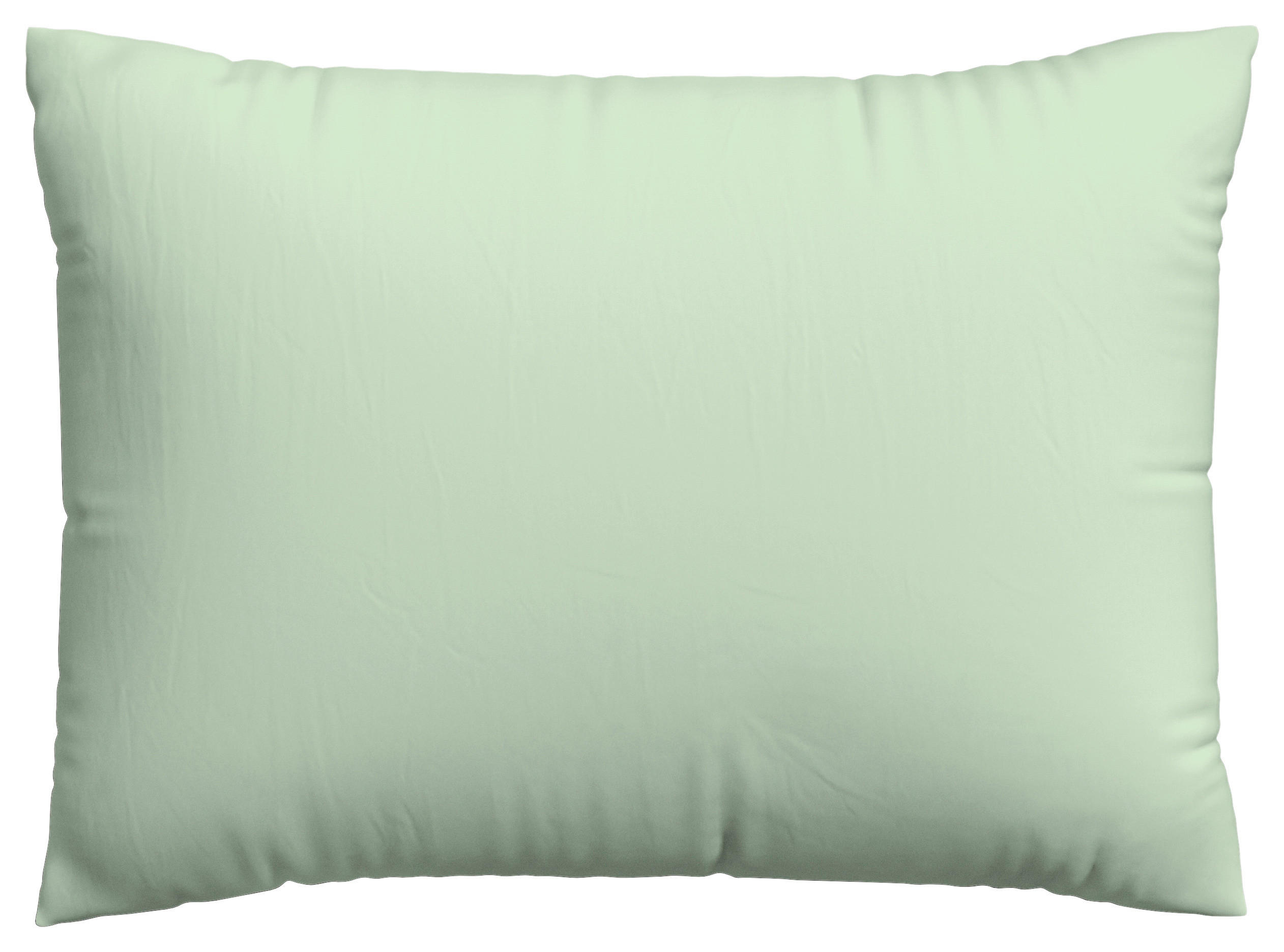 KOPFPOLSTERBEZUG KNITTED JERSEY 60/80 cm  - Hellgrün, Basics, Textil (60/80cm) - Schlafgut