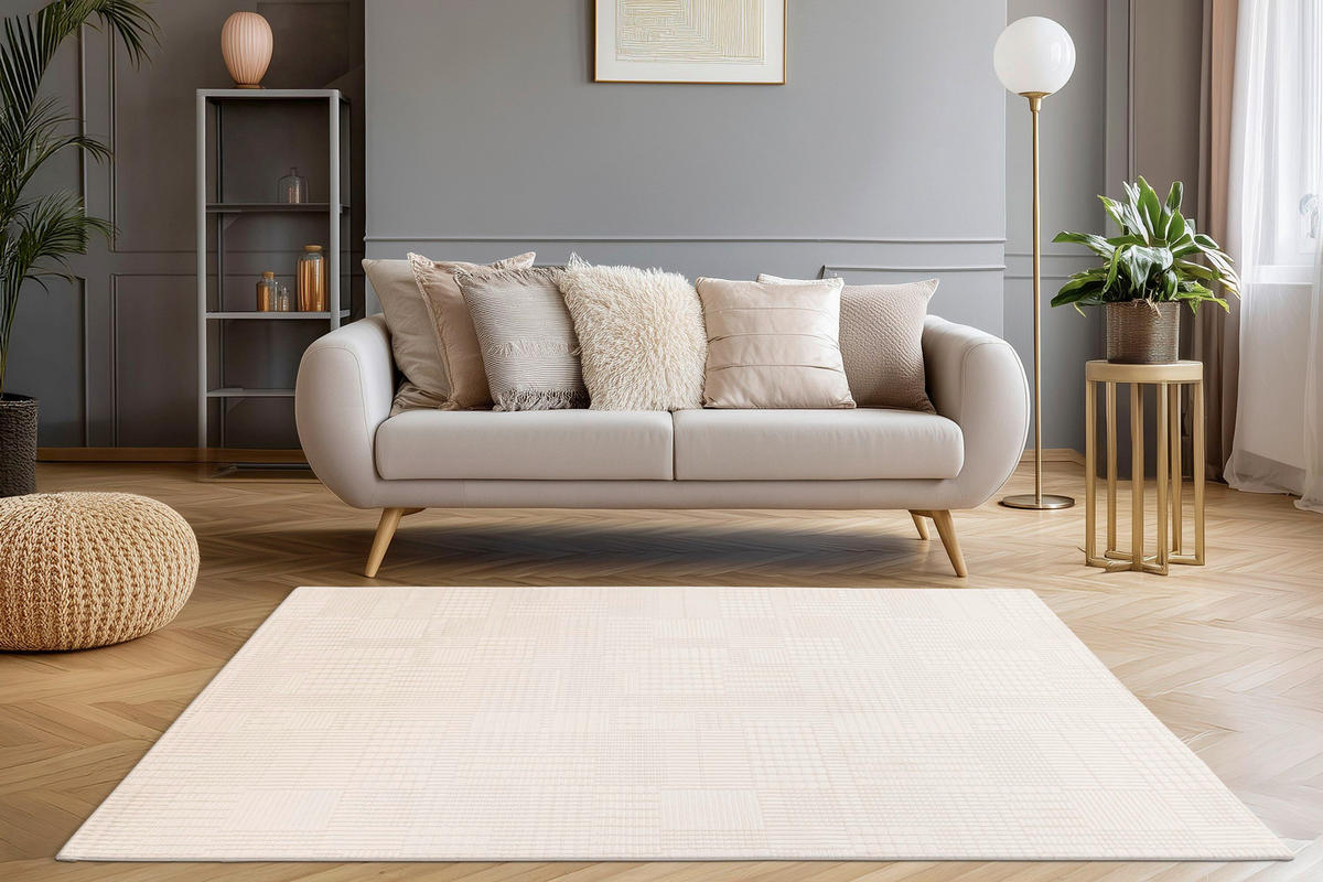 WEBTEPPICH 160/230 cm Batucci Elfenbein  - Elfenbein, Design, Textil (160/230cm) - Batucci