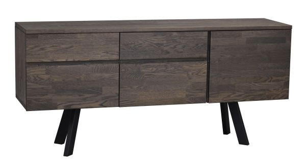 SIDEBOARD 170/79/42 cm  - Design, metall/trä (170/79/42cm) - Rowico
