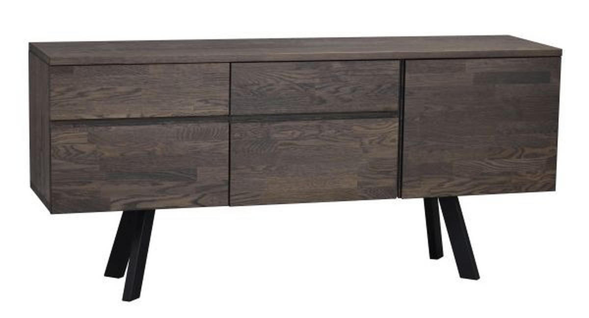 SIDEBOARD 170/79/42 cm  - Design, metall/trä (170/79/42cm) - Rowico