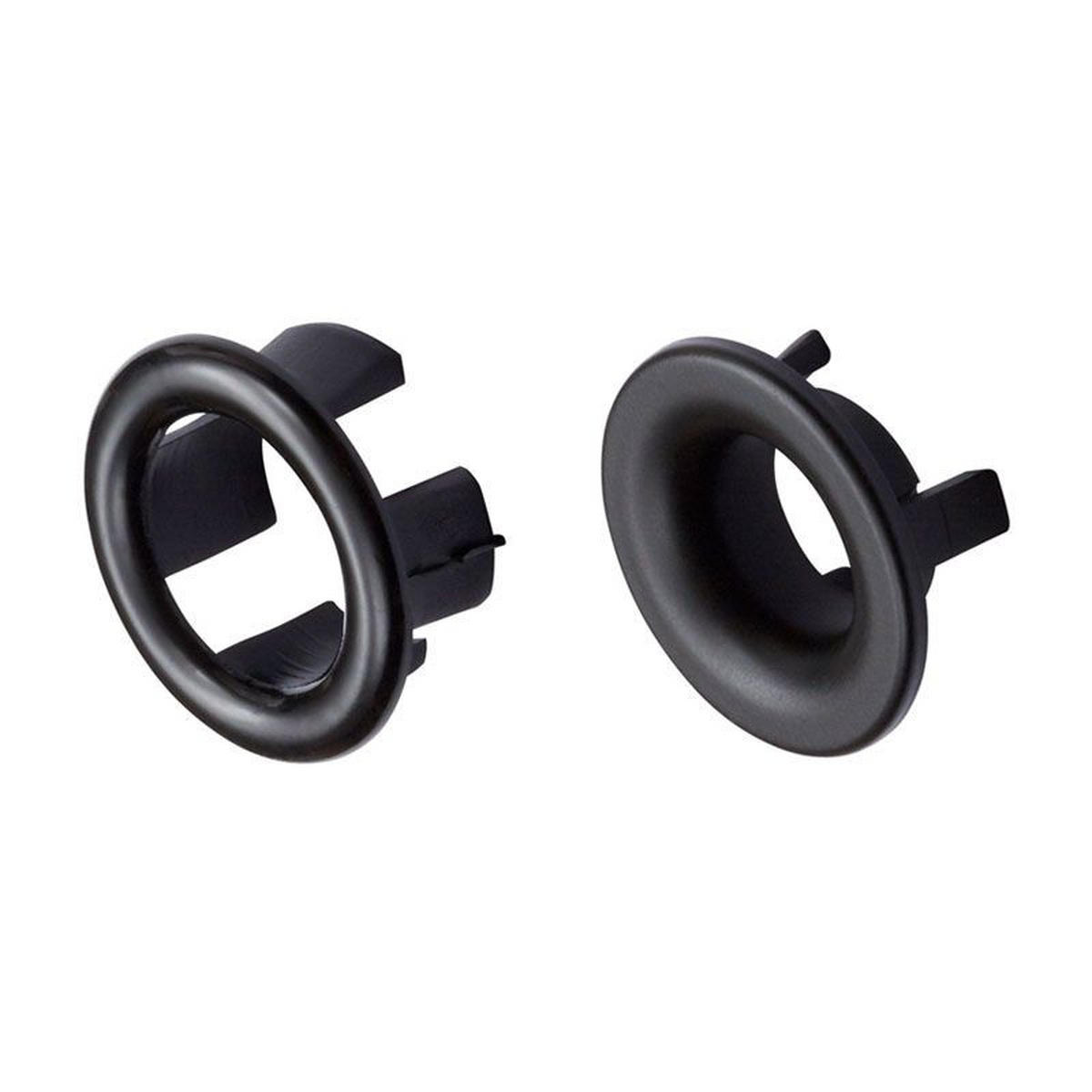 AB- UND ÜBERLAUFGARNITUR ZDVROS01  - Schwarz, Basics, Kunststoff (3/1,2/3cm) - Musterring