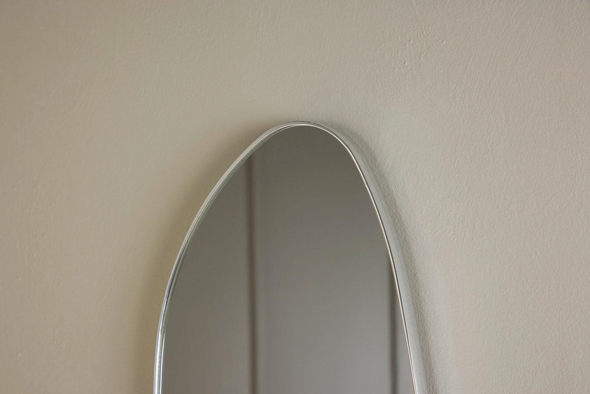 SPIEGEL 30/55/3 cm  - Silberfarben, MODERN, Glas/Metall (30/55/3cm) - Livetastic