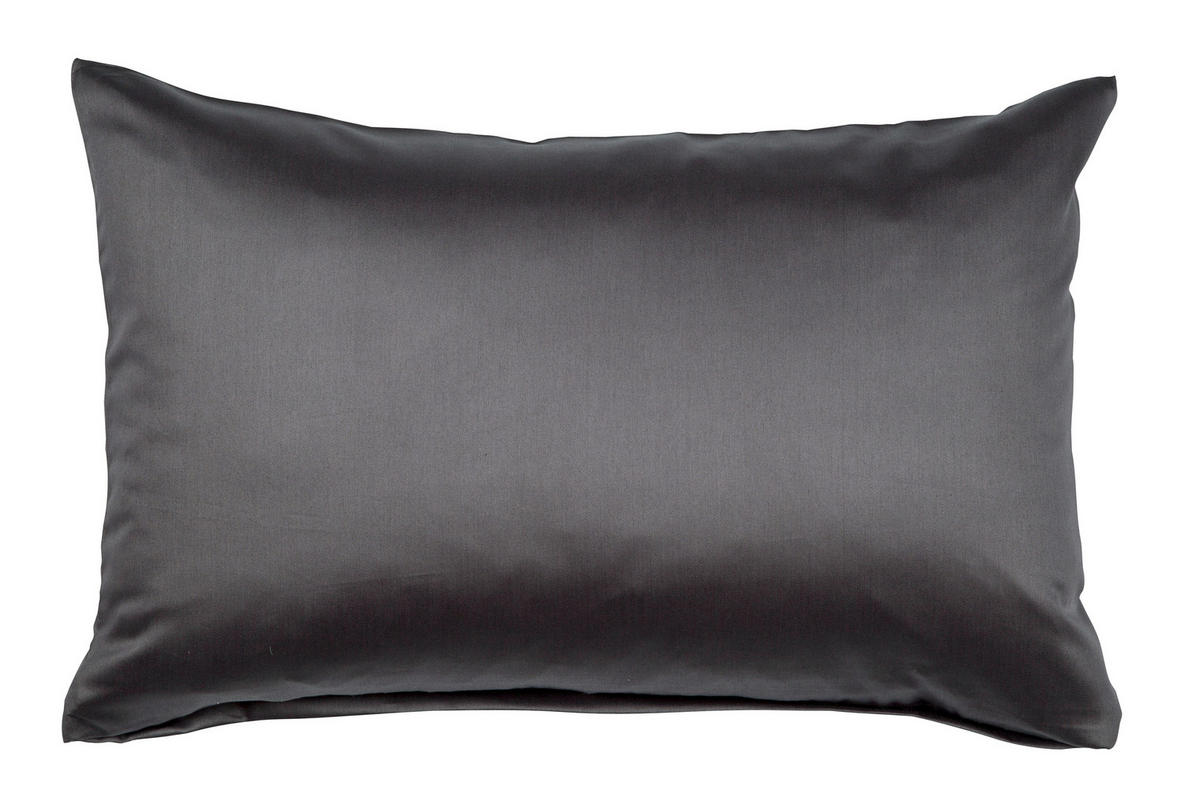KOPFKISSENBEZUG Giacomo 40/60 cm  - Titanfarben, Basics, Textil (40/60cm) - Janine