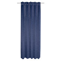 FERTIGVORHANG blickdicht  - Dunkelblau, Basics, Textil (135/175cm)