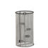 TEELICHTHALTER - Silberfarben/Schwarz, Trend, Metall (20/36cm) TEELICHTHALTER - Silberfarben/Schwarz, Trend, Metall (20/36cm)