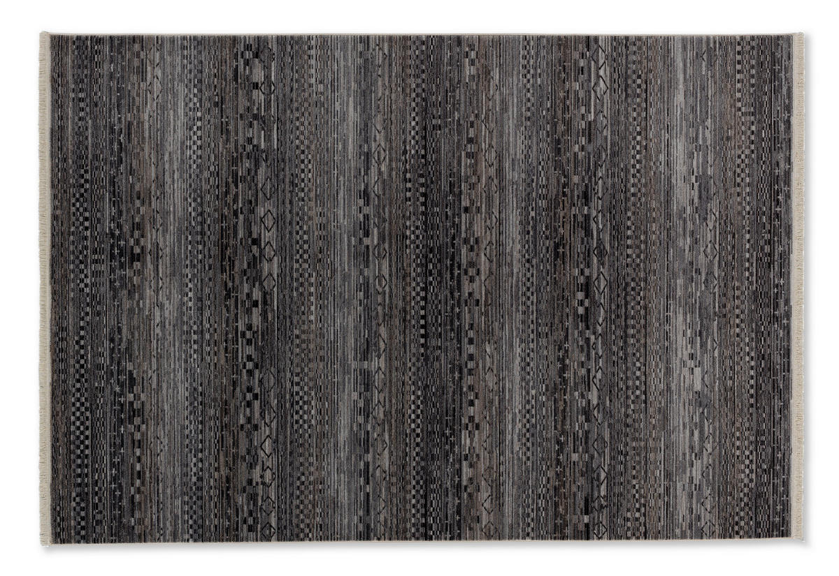 WEBTEPPICH 70/140 cm Mystik 6305/61 D.193 042 Dunkelgrau  - Dunkelgrau, Basics, Textil (70/140cm) - Schöner Wohnen