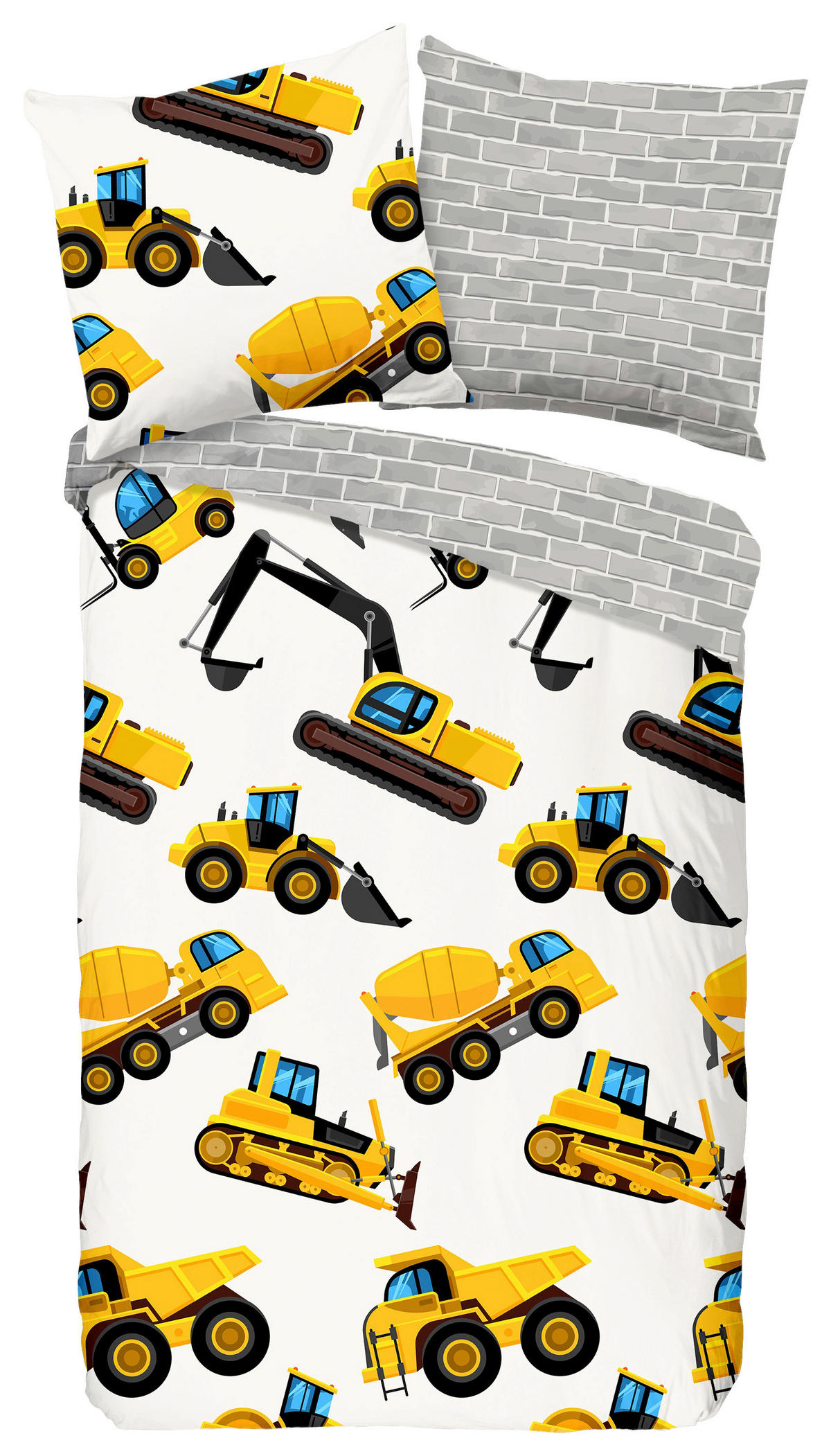 JUGENDBETTWÄSCHE Dig Biber 135/200 cm  - Multicolor, Design, Textil (135/200cm)