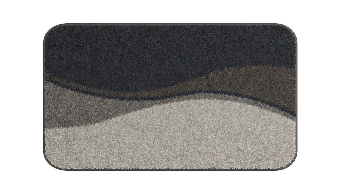 BADEMATTE Braun 65/115 cm  - Braun, Basics, Kunststoff/Textil (65/115cm) - Grund