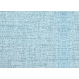 ECKSOFA  in Chenille Blau, Hellblau  207/301 cm  - Chromfarben/Blau, Design, Textil (207/301cm) - Xora