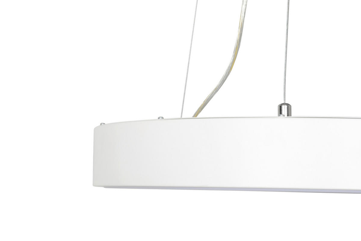 VISEČA LED-SVETILKA   40 W/4400 lm/2700-6500 K/220-240 V/ - bela, Basics, kovina/umetna masa (50/120cm) - Novel