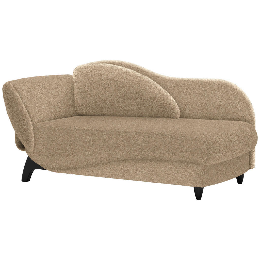 Thumbnail - Joka Liege, Beige, Textil, 2-Sitzer, 84x87x171-190 cm, Made in Austria, Stoffauswahl, Liegefunktion, seitenverkehrt erhä...