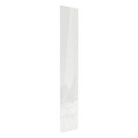 DVERE, biela s vysokým leskom, 45,3/234,8/1,8 cm - biela s vysokým leskom, Konventionell, kompozitné drevo (45,3/234,8/1,8cm) - Hom`in
