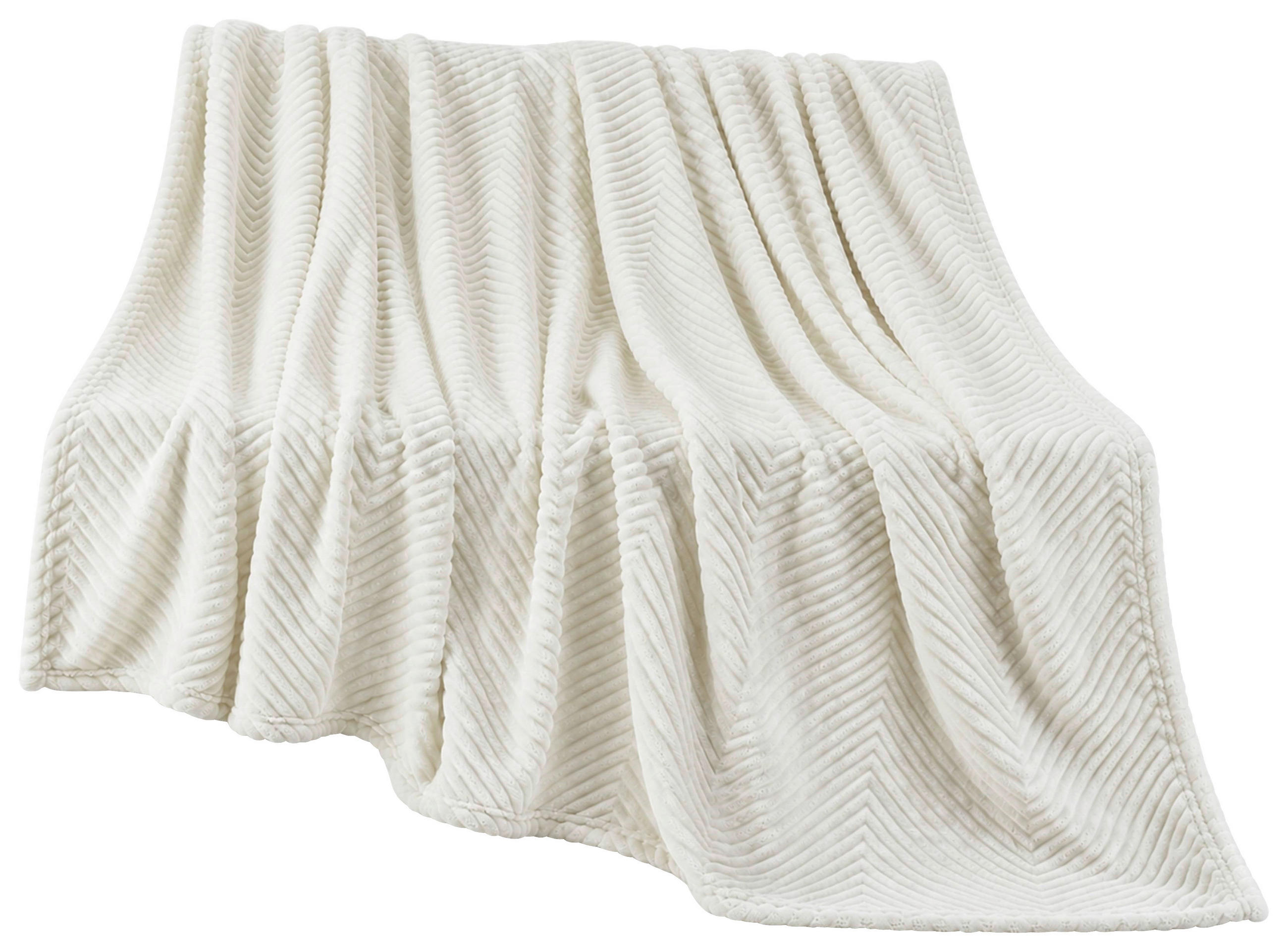 DEKA, polyester, 150/200 cm - ecru, Basics, textil (150/200cm) - Novel