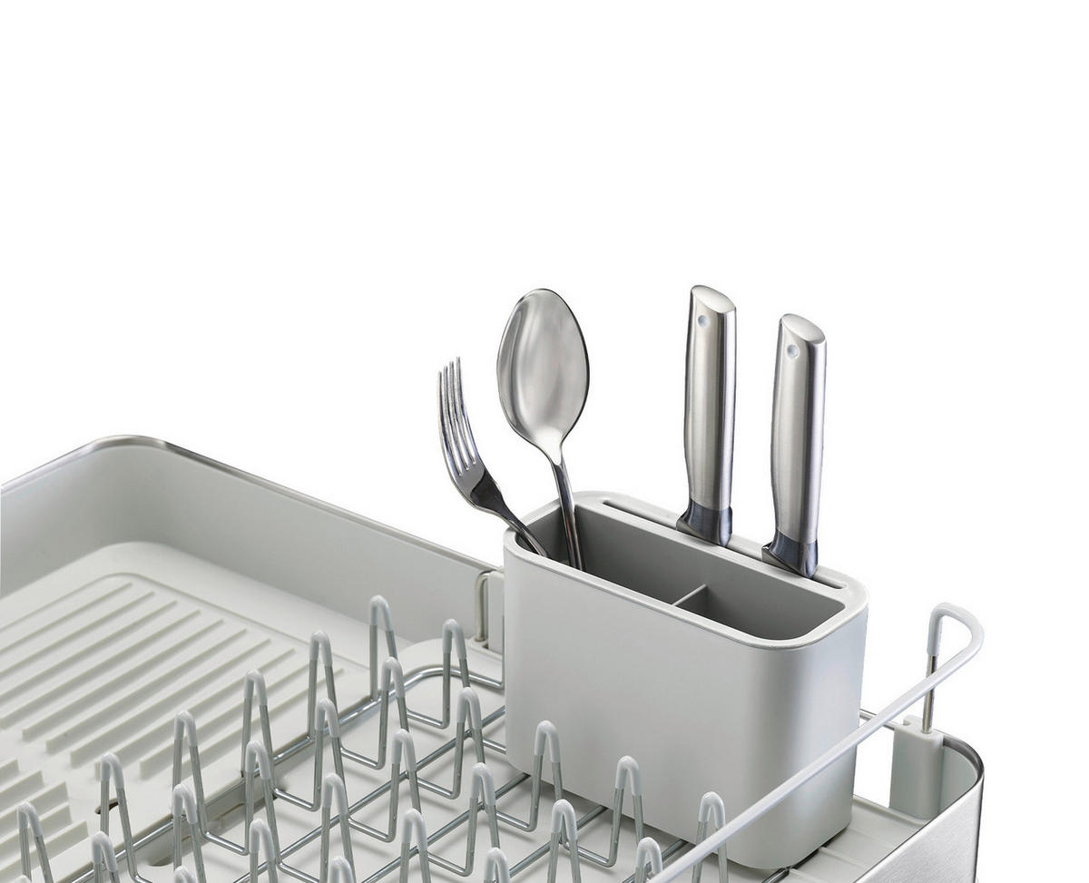 OCEĐIVAČ POSUĐA Extend  - svetlosiva, Osnovno, metal/plastika (36,4/16,1/32cm) - Joseph Joseph