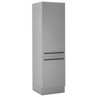 ELEMENT ZA UGRADBENE UREĐAJE    - siva/crna, Design, drvni materijal/plastika (60/211/57cm) - MID.YOU