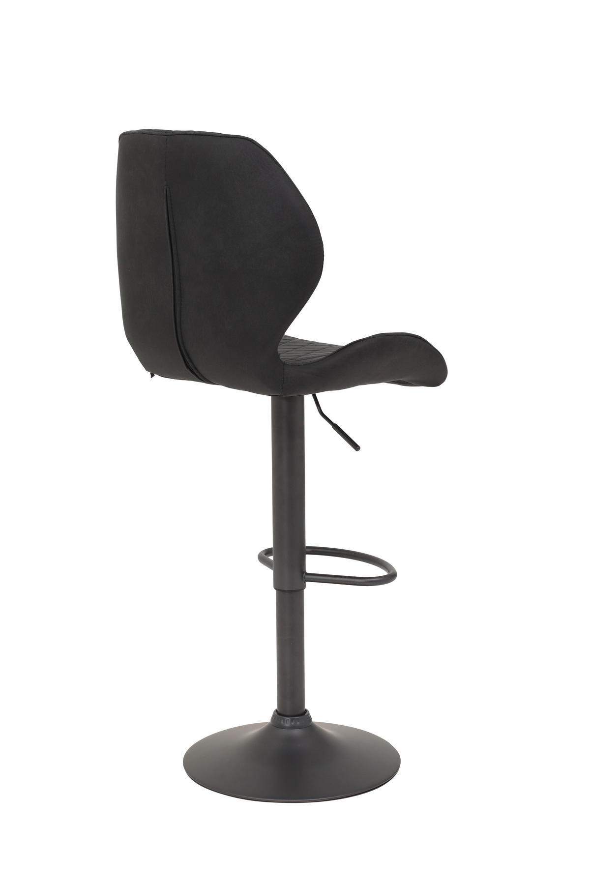 BAROVÁ ŽIDLE, antracitová - šedá/antracitová, Moderní, kov/textil (42/96/51cm) - Livetastic