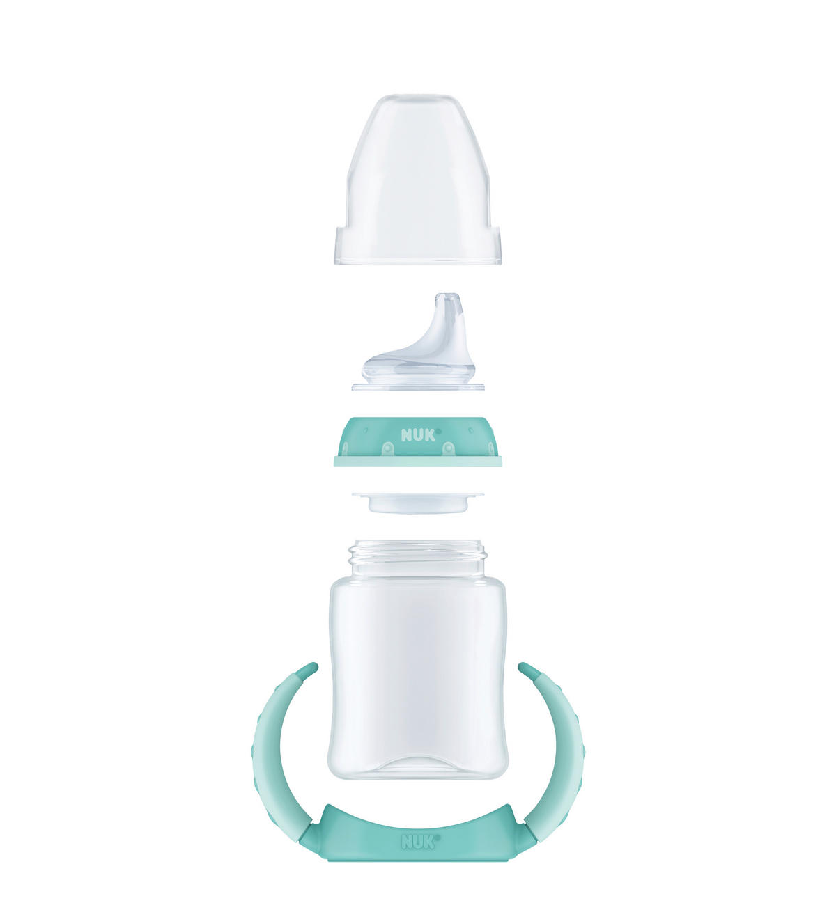 KINDERTRINKFLASCHE NUK First Choice Trinklernflasche_sortiert_150ML  - Magenta/Hellblau, Basics, Kunststoff (150ml) - NUK
