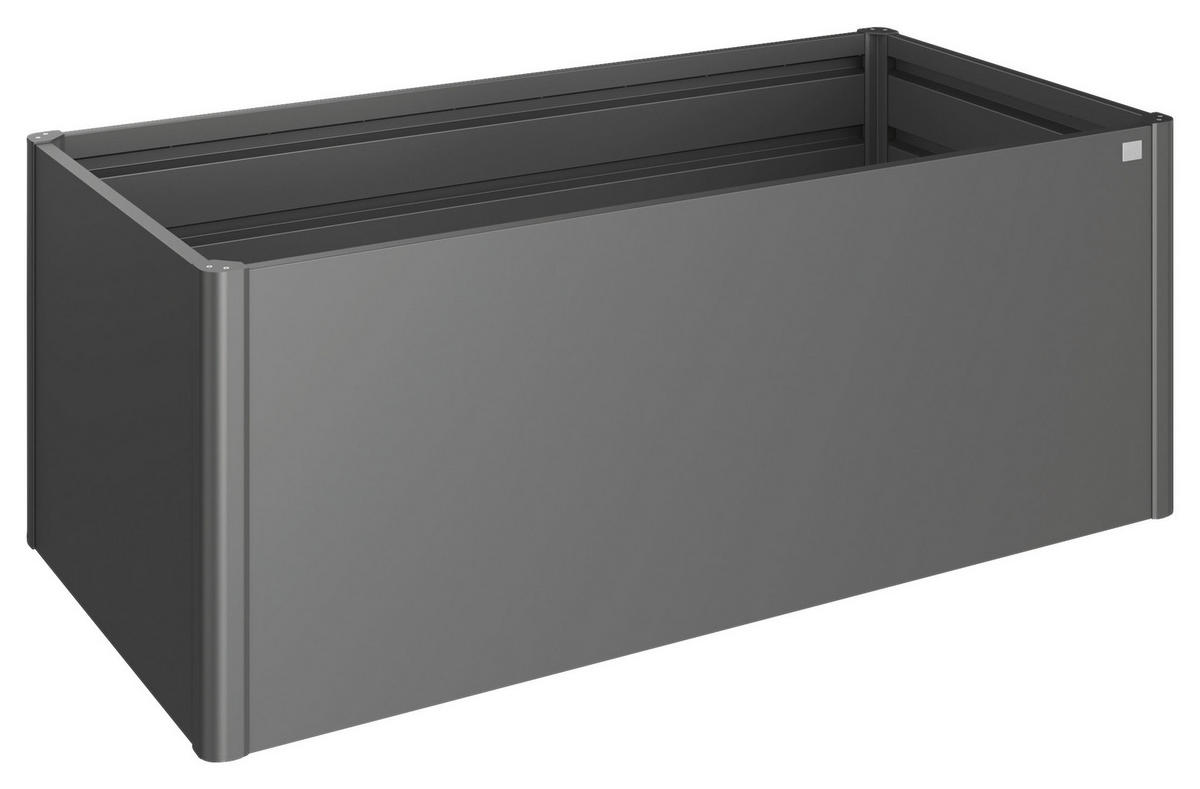 HOCHBEET  - Dunkelgrau, Design, Metall (201/77/102cm) - Biohort