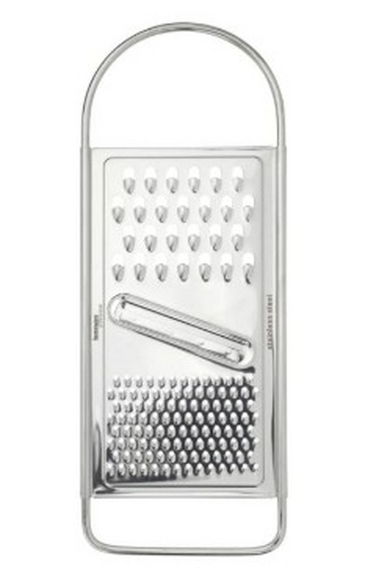 VEČNAMENSKI STRGALNIK          29 cm           - barve nerjavečega jekla, Basics, kovina (29cm) - Homeware