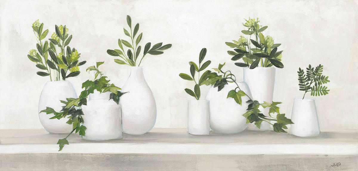 LEINWANDBILD Stillleben, Blumen 115/55 cm  - Multicolor, Natur, Holz/Papier (115/55cm) - Euroart