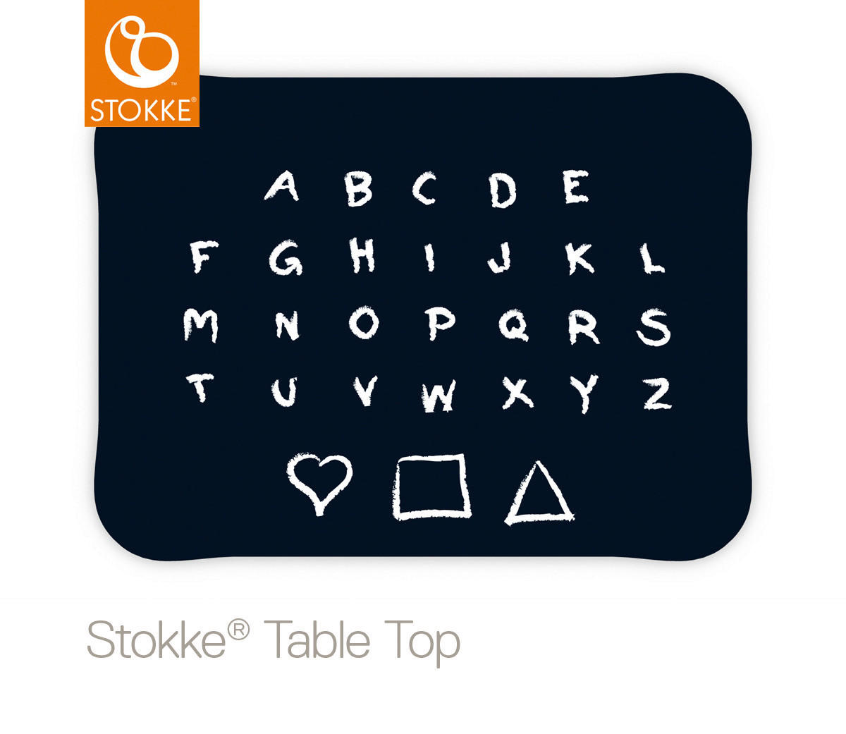 STONI PODMETAČ 50/40 cm   - providno/višebojna, Osnovno, plastika (50/40cm) - Stokke
