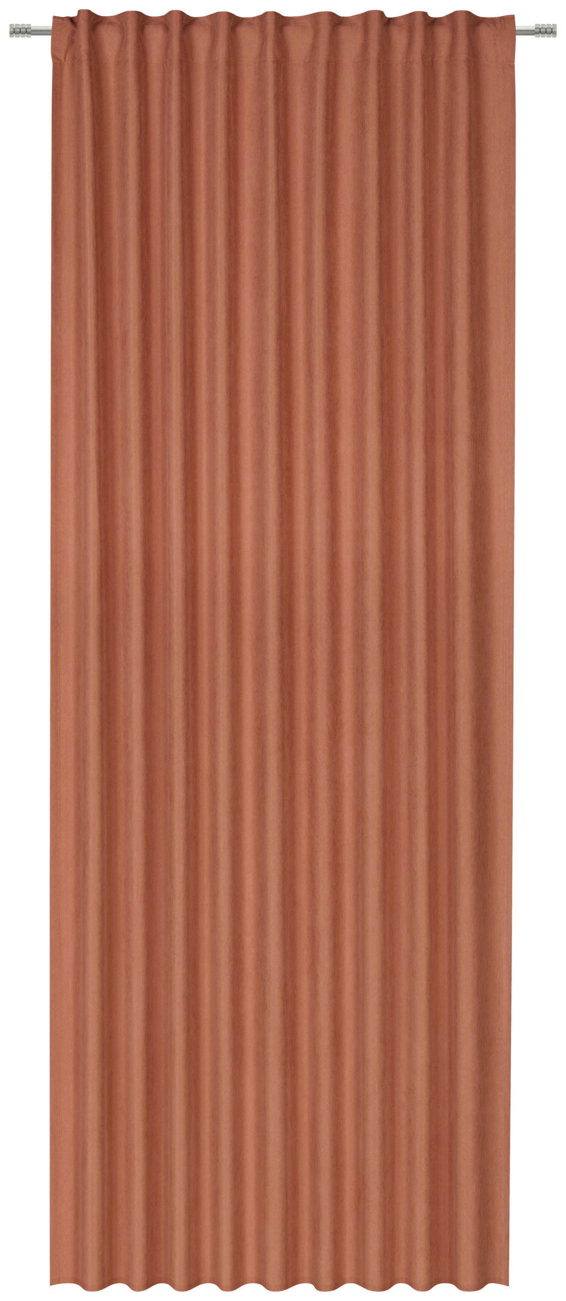 FERTIGVORHANG blickdicht  - Kupferfarben, Basics, Textil (140/245cm) - Esposa