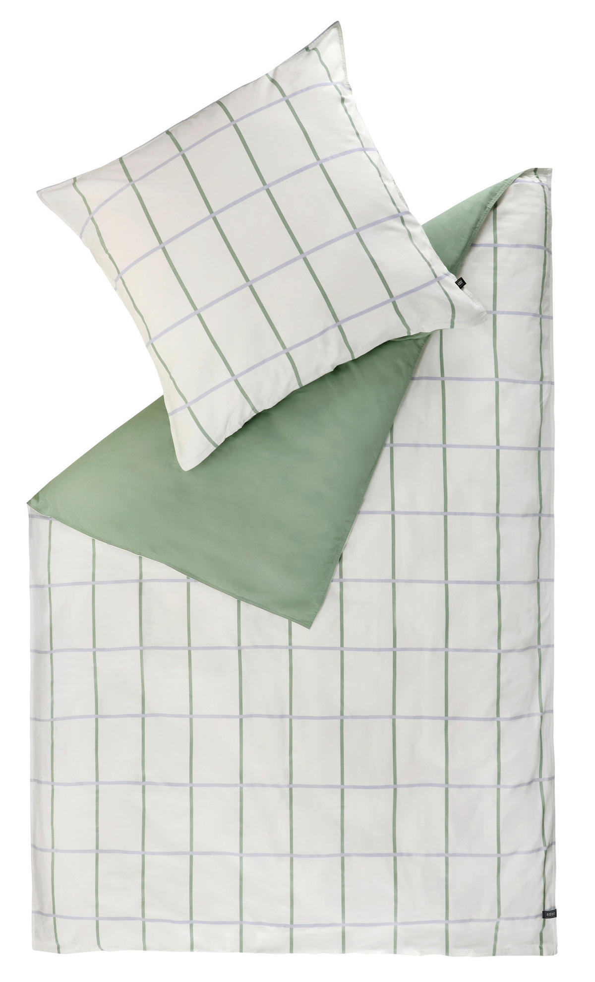 OBOJSTRANNÁ POSTEĽNÁ BIELIZEŇ, renforcé, krémová, čierna, béžová, 140/200 cm - čierna/krémová, Basics, textil (140/200cm) - Schöner Wohnen
