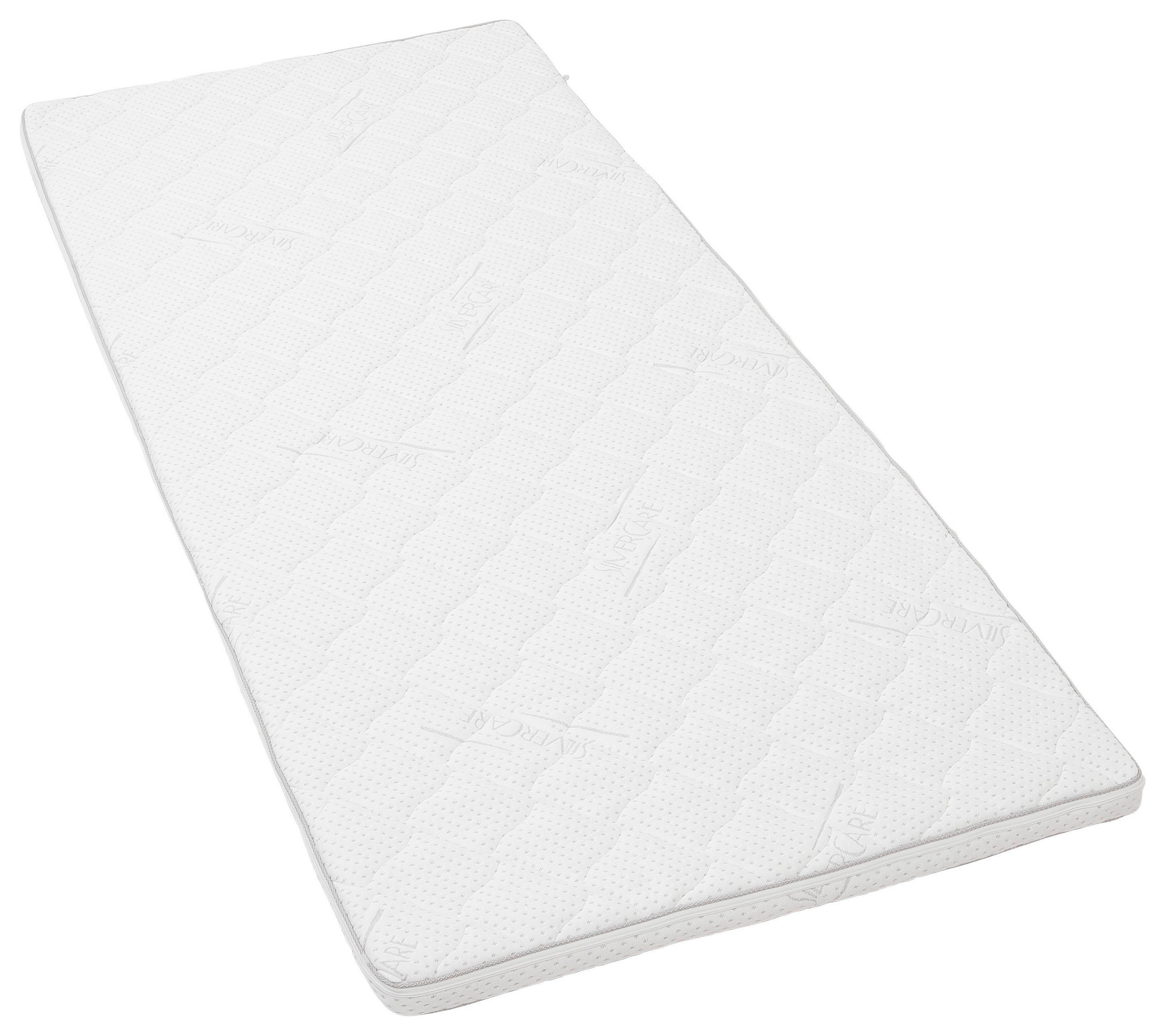 TOPPER 80/200 cm Höhe ca. 6 cm  - Weiß, Basics, Textil (80/200cm) - Carryhome