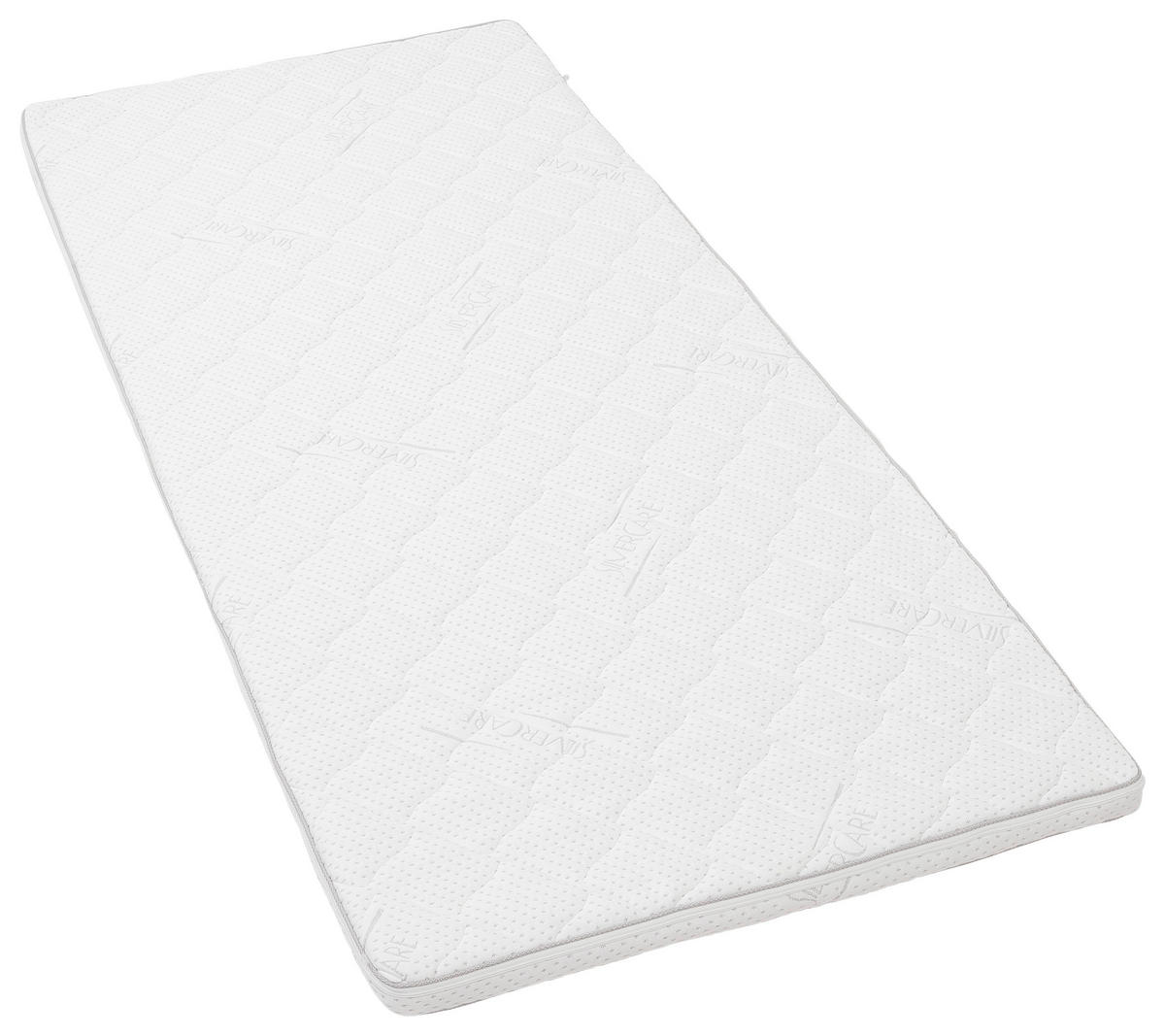 TOPPER 200/200 cm Höhe ca. 6 cm  - Weiß, Basics, Textil (200/200cm) - Carryhome