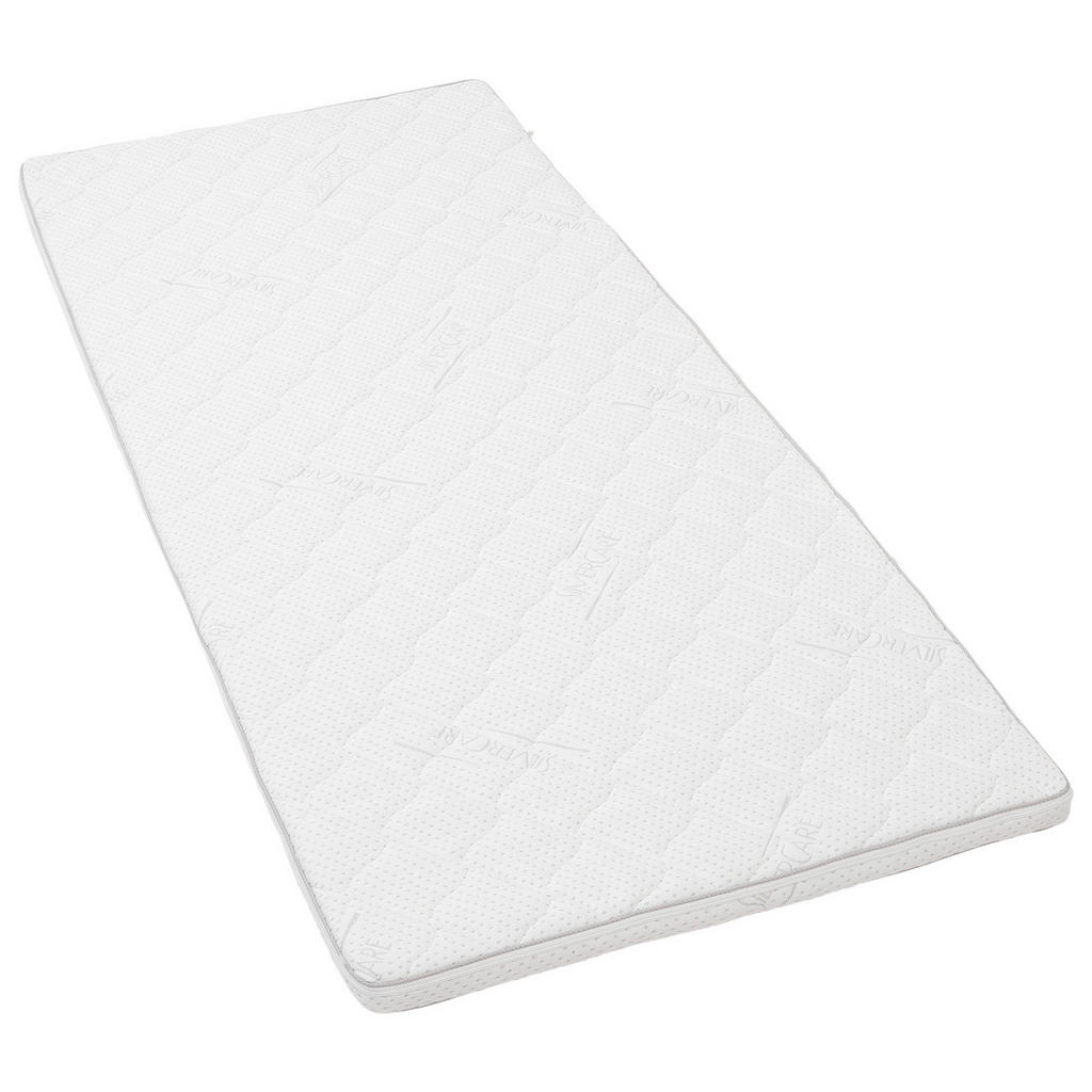 Thumbnail - Carryhome Topper, Weiß, Textil, 180x200 cm, Made in Germany, DGM-Klimapakt, Bezug abnehmbar/waschbar, alternative Größen...