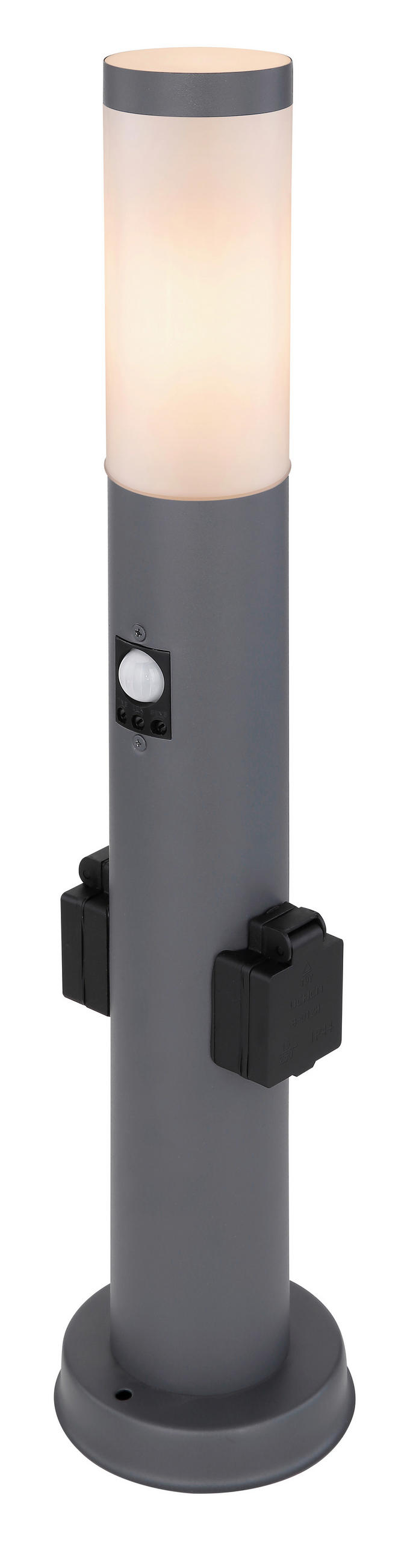 Außenleuchte + Bewegungsmelder Boston I 23 Watt Edelstahl