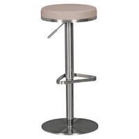 BARPALL i taupe  - silver/taupe, Modern, metall/textil (38/57/38cm) - MID.YOU