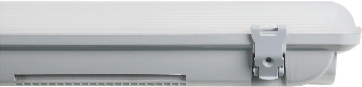 LED-DECKENLEUCHTE 120/7/7,3 cm  - Grau, Basics, Kunststoff (120/7/7,3cm)