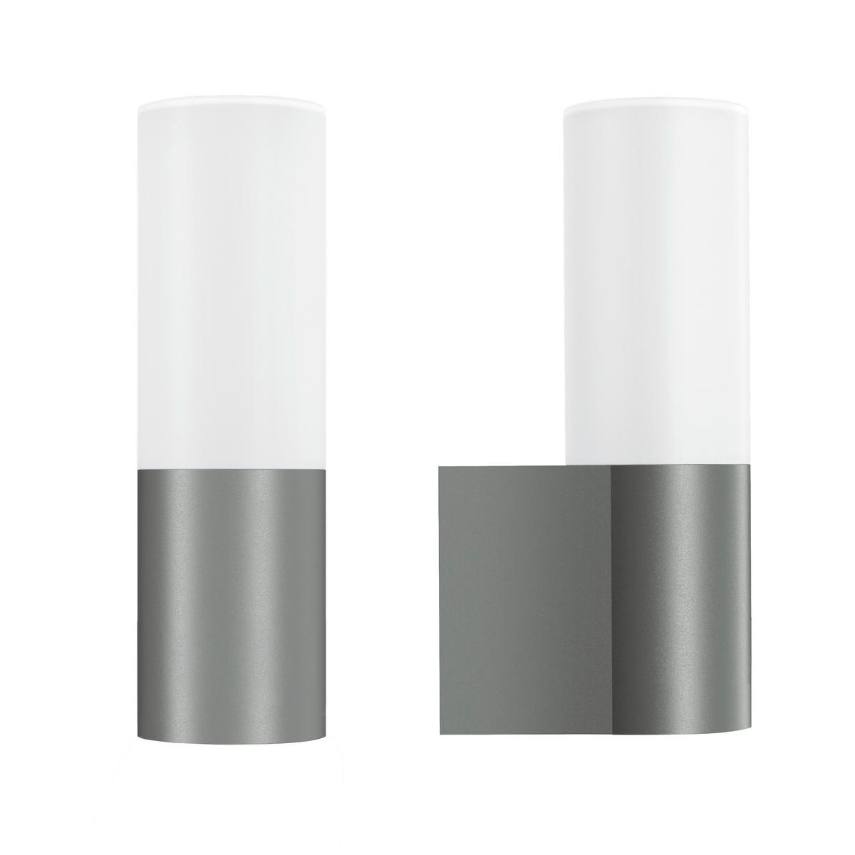 AUSSENWANDLEUCHTE L 600er 7,8/26/13,1 cm  - Anthrazit, Trend, Metall (7,8/26/13,1cm) - Steinel