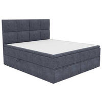 BOXBETT 140/200 cm  in Dunkelgrau  - Dunkelgrau/Schwarz, Konventionell, Kunststoff/Textil (140/200cm) - Boxxx