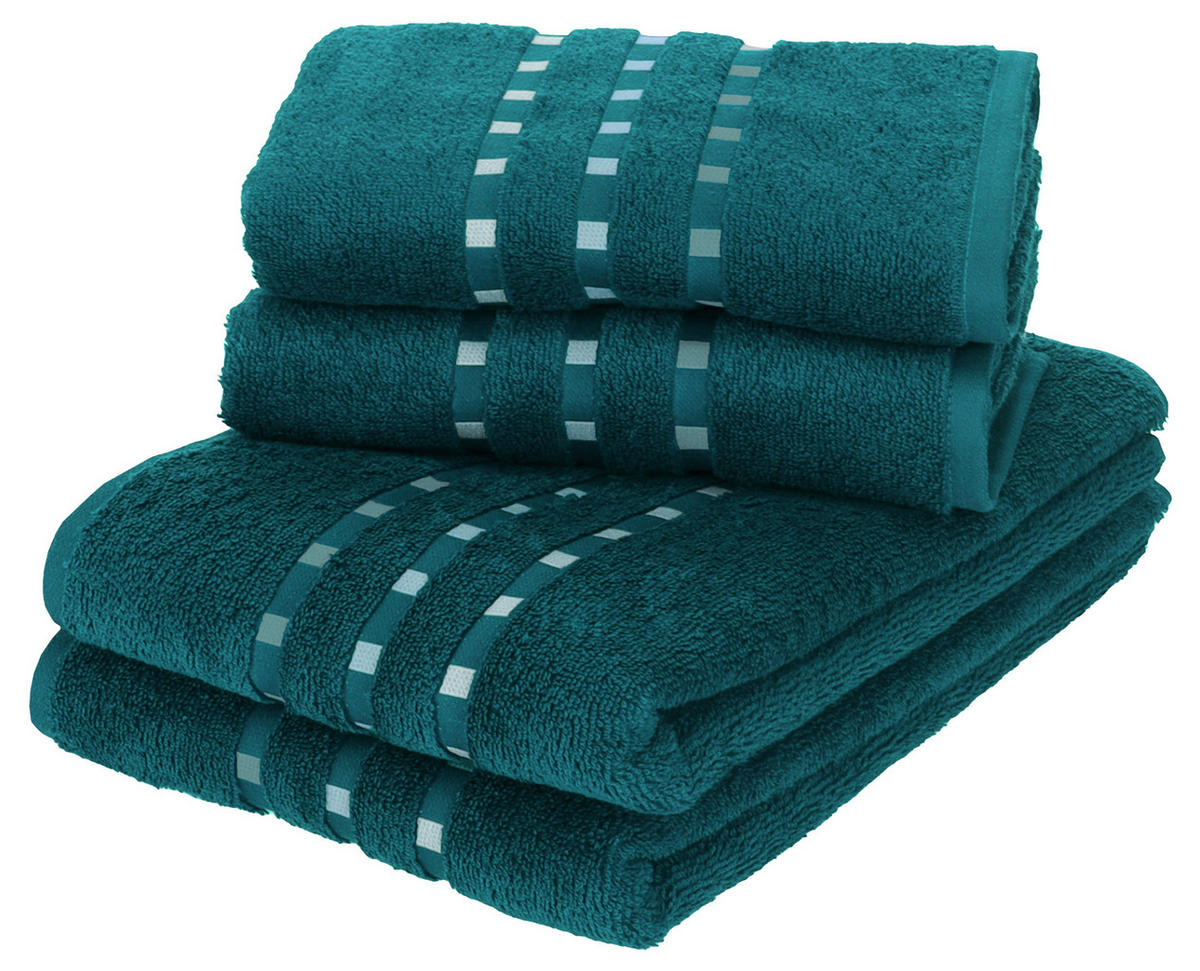 PEŠKIR ZA RUKE  zelena 100/50 cm  - zelena, Osnovno, tekstil (100/50cm) - Esposa