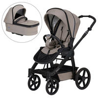 KINDERWAGENSET ROCK IT Outdoor  - Karamell/Schwarz, Basics, Textil/Metall (102/58/120cm) - Hartan