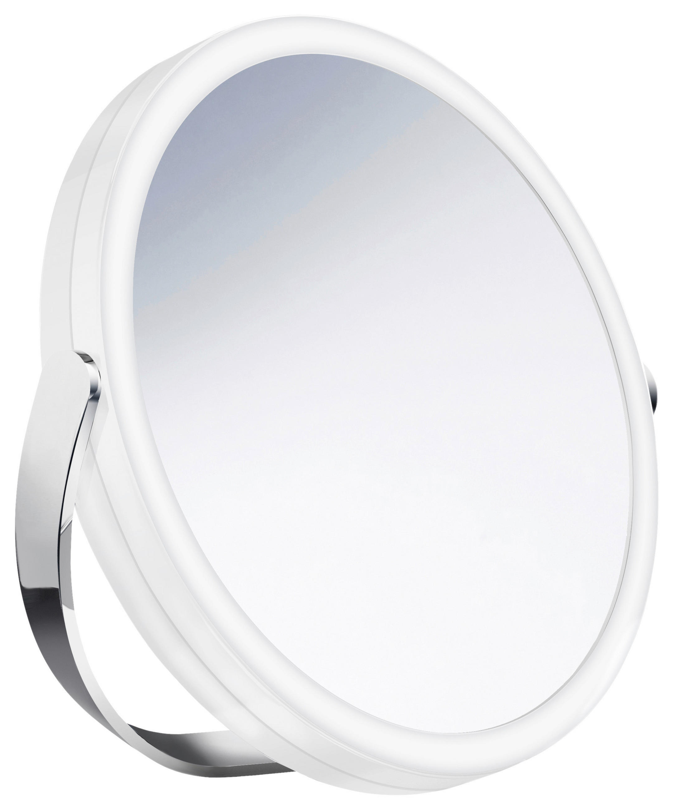 KOSMETIKSPIEGEL  - Chromfarben, Basics, Glas/Metall (20/12,7/34cm) - Smedbo