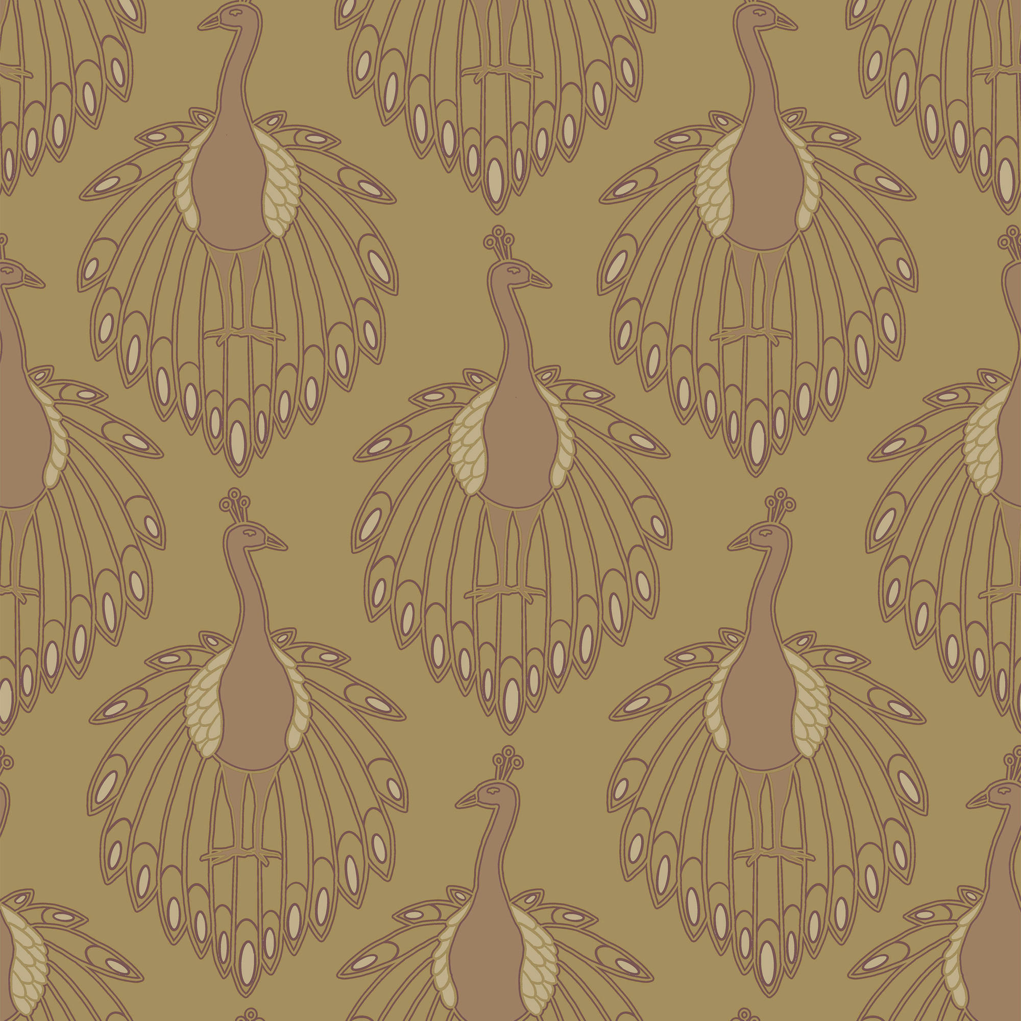 NON WOVEN-TAPET 52/1000 cm  - gul, Basics, papper/plast (52/1000cm)