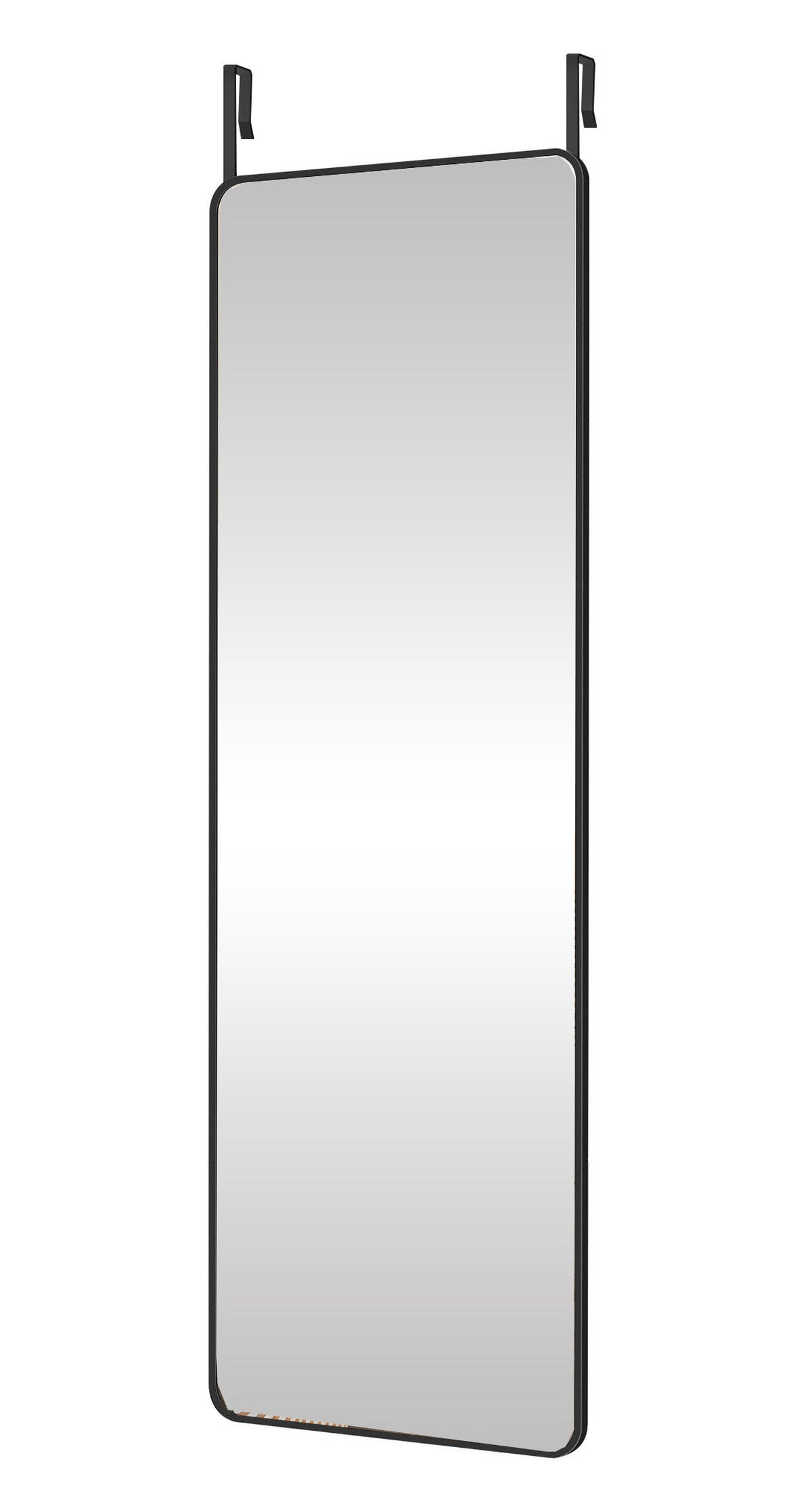 WANDSPIEGEL 40/120/5 cm    in rechteckig  - Schwarz, Trend, Glas/Metall (40/120/5cm) - Boxxx