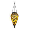 SOLARLEUCHTE - Schwarz/Orange, Basics, Kunststoff/Metall (13,5/50cm) - Globo