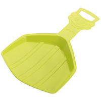 PODLOGA ZA SANJKANJE   - boje limete, Basics, plastika (57/33/3cm)