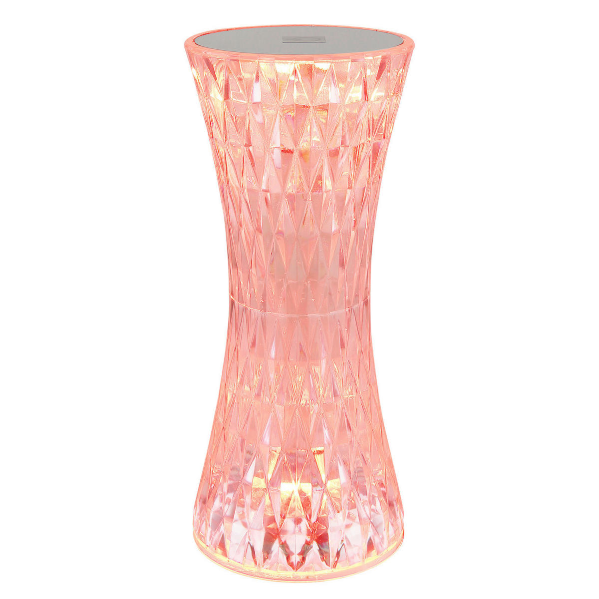 LED DÍSZLÁMPA - áttetsző, Basics, műanyag (8/18,5cm)