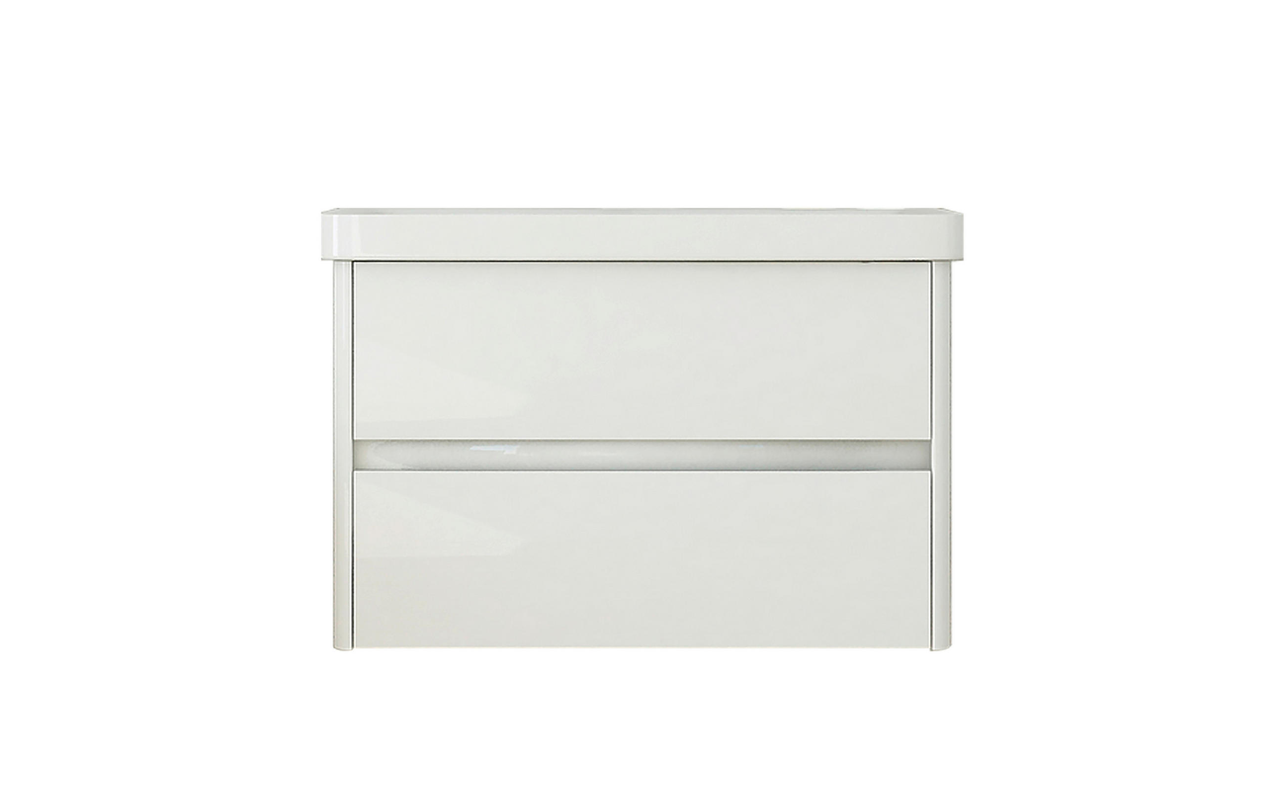 Welnova SKRINKA S UMÝVADLOM, biela s vysokým leskom, biela s vysokým leskom,