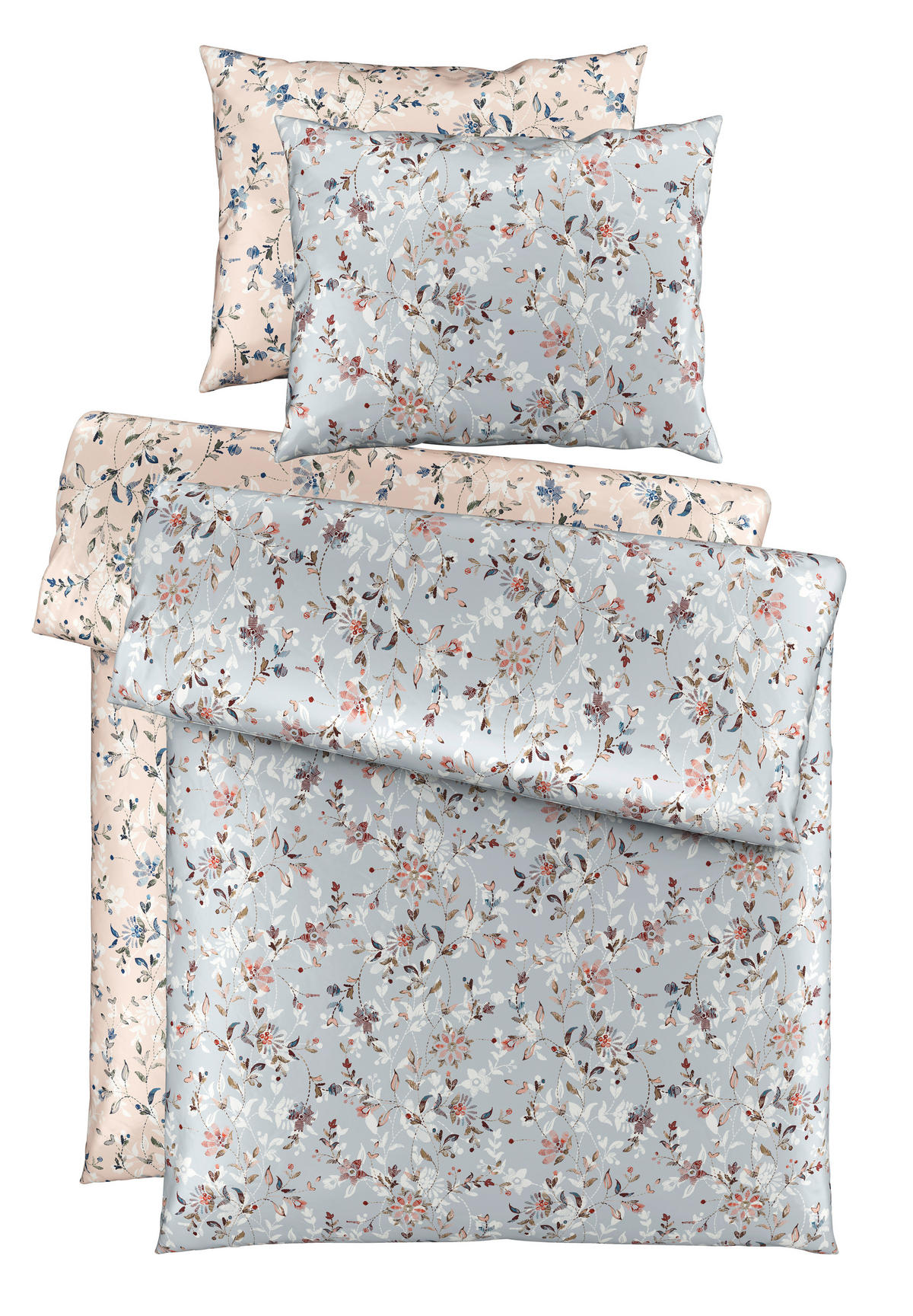 POSTEĽNÁ BIELIZEŇ, satén, lila, 140/200 cm - lila, Konventionell, textil (140/200cm) - Esposa